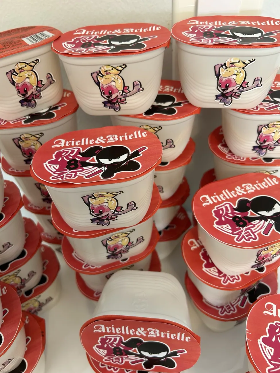 Personalized ninja party favor cup